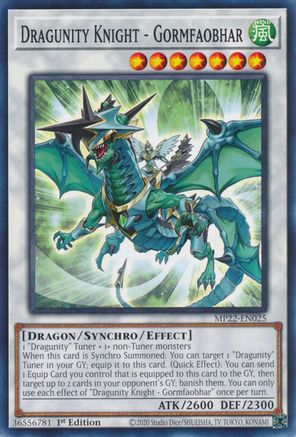 Dragunity Knight - Gormfaobhar [MP22 - MP22-EN025]