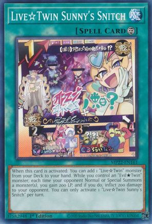 Live Twin Sunny's Snitch [MP22 - MP22-EN161]