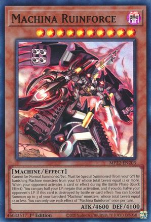 Machina Ruinforce [MP22 - MP22-EN203]