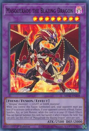 Masquerade the Blazing Dragon [MP22 - MP22-EN208]