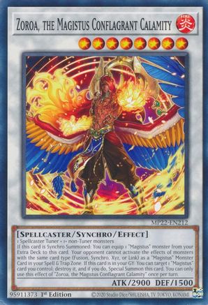 Zoroa, the Magistus Conflagrant Calamity [MP22 - MP22-EN212]