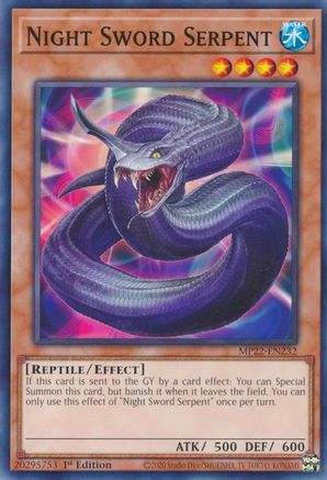 Night Sword Serpent [MP22 - MP22-EN232]