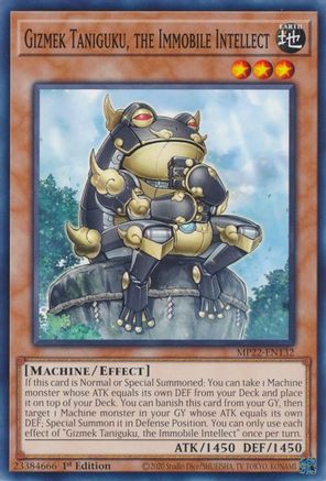Gizmek Taniguku, the Immobile Intellect [MP22 - MP22-EN132]