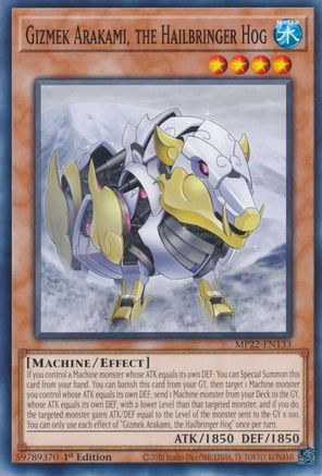Gizmek Arakami, the Hailbringer Hog [MP22 - MP22-EN133]