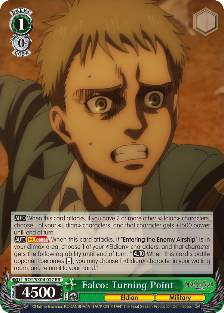 Falco: Turning Point [AOT3 - AOT/SX04-027 RR]