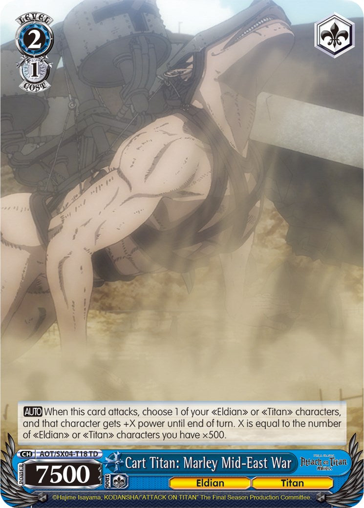 Cart Titan: Marley Mid-East War [AOT3 - AOT/SX04-T18 TD]