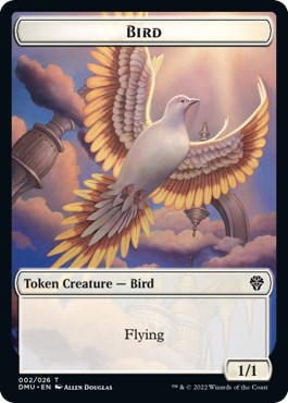 Bird (002) // Goblin Double-Sided Token [DMU - 2 // 12]