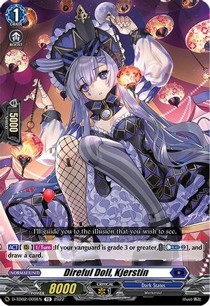 Direful Doll, Kjerstin (D-TD02/009EN) - D-TD02: Michiru Hazama -Demonic Jewel Dragon of the Four Flames-