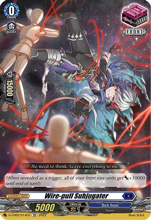 Wire-pull Subjugater (D-TD02/014EN) - D-TD02: Michiru Hazama -Demonic Jewel Dragon of the Four Flames-