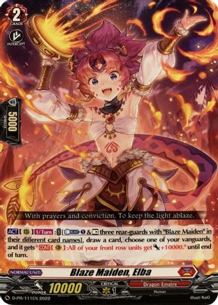 Blaze Maiden, Elba (111) [D-PR - D-PR/111EN]