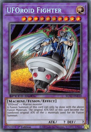 UFOroid Fighter (Secret Rare) [SGX2 - SGX2-ENE10]