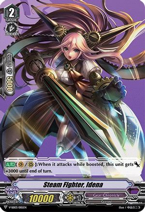 Steam Fighter, Idena (V-SD03/005EN) - V Start Deck 03: 2020 Demo Deck "Gear Chronicle"