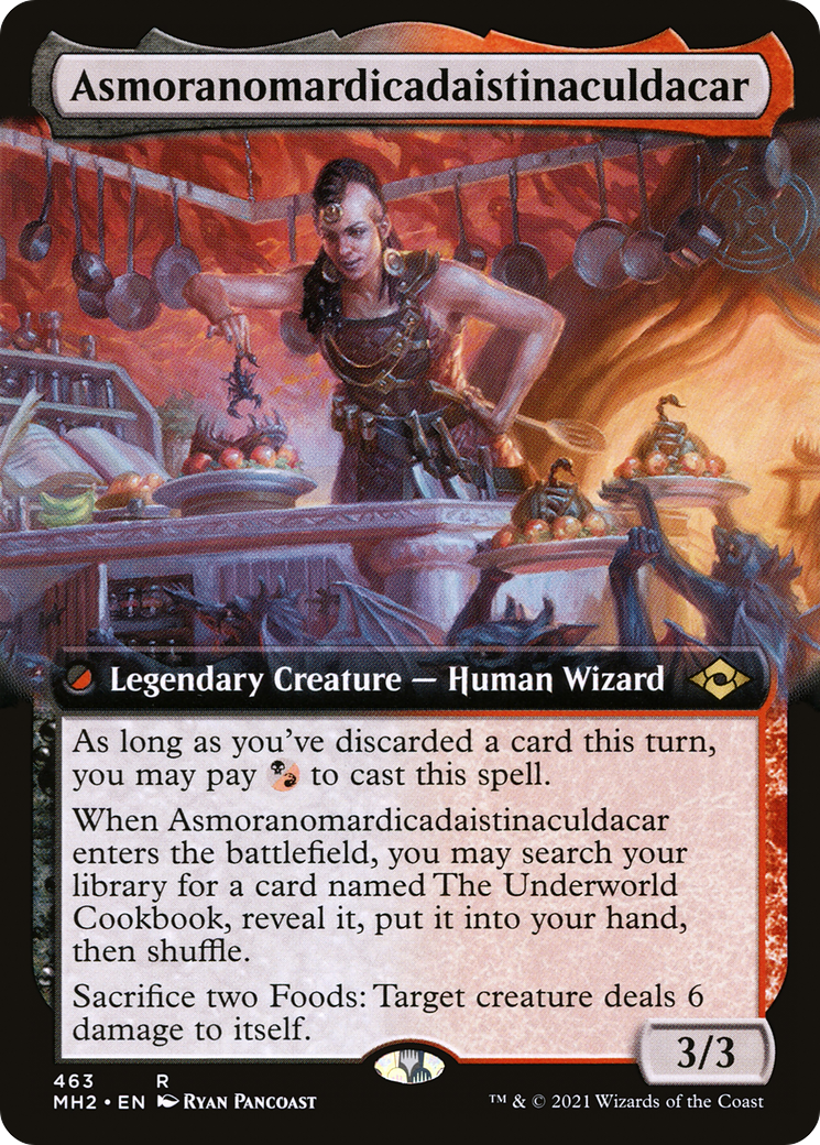 Asmoranomardicadaistinaculdacar (Extended Art) [MH2 - 463]