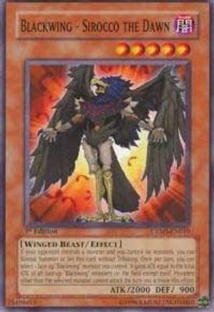 Blackwing - Sirocco the Dawn (CRMS-EN010) - Crimson Crisis 1st Edition