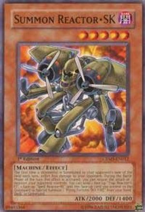 Summon Reactor - SK (CRMS-EN012) - Crimson Crisis 1st Edition