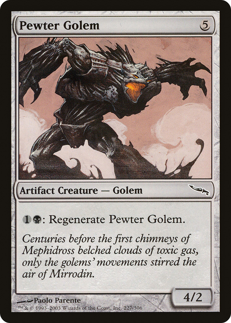 Pewter Golem [MRD - 227]