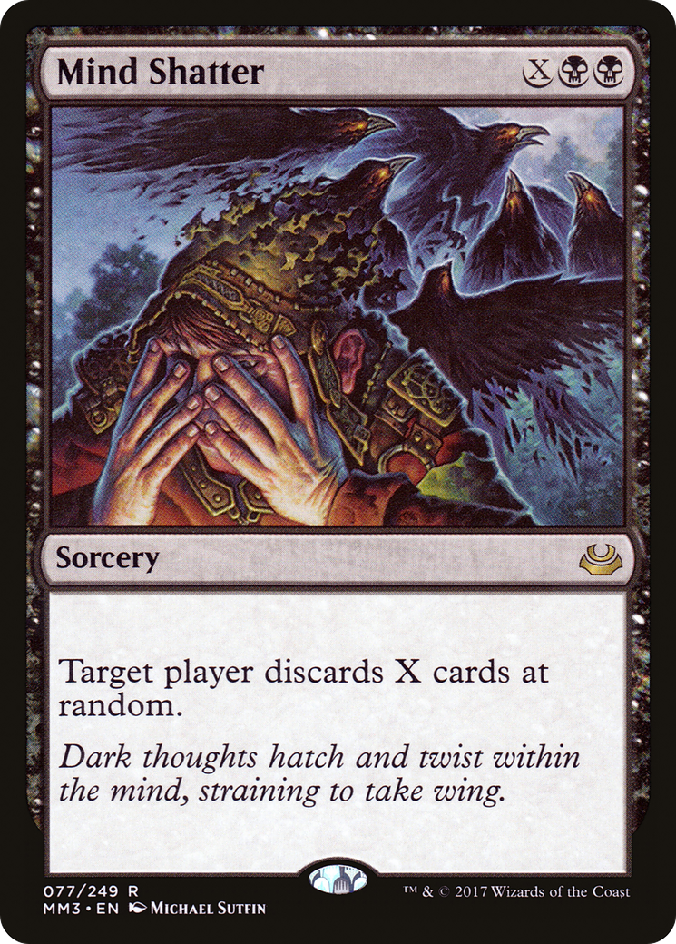 Mind Shatter (MM3-077) - Modern Masters 2017 Foil