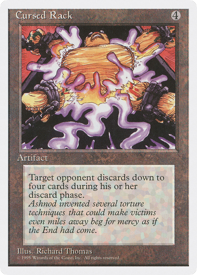 Cursed Rack [4ED - N/A]