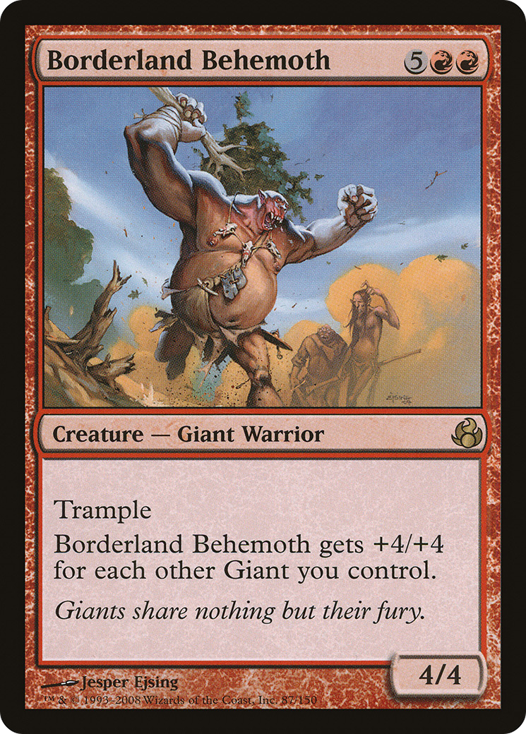 Borderland Behemoth [MOR - 87]