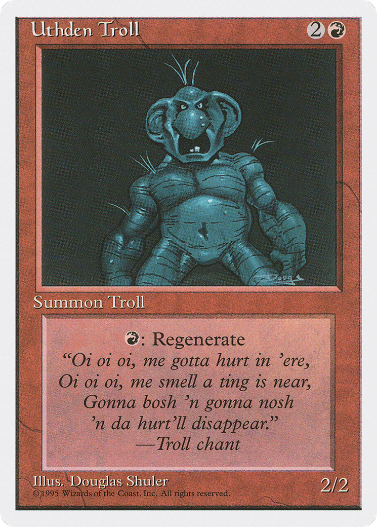 Uthden Troll [4ED - N/A]