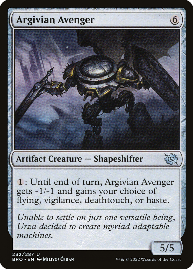 Argivian Avenger [BRO - 232]