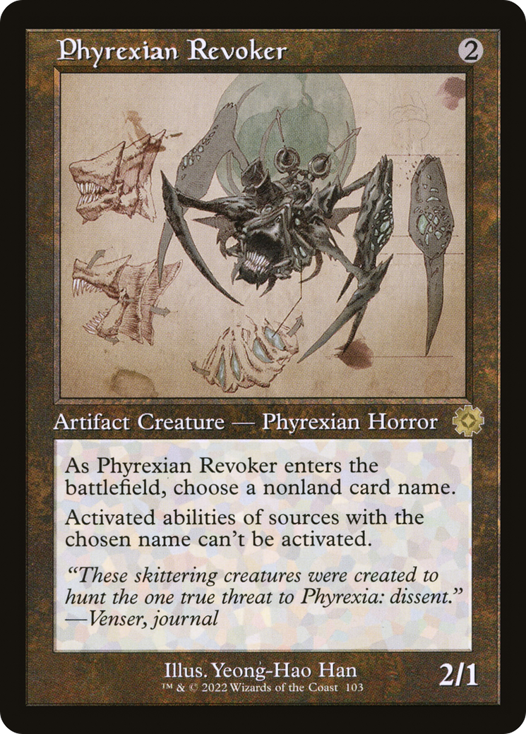 Phyrexian Revoker (Schematic) [BRR - 103]