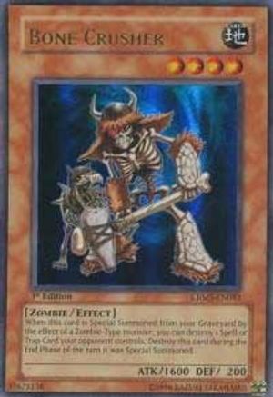 Bone Crusher (CRMS-EN083) - Crimson Crisis 1st Edition