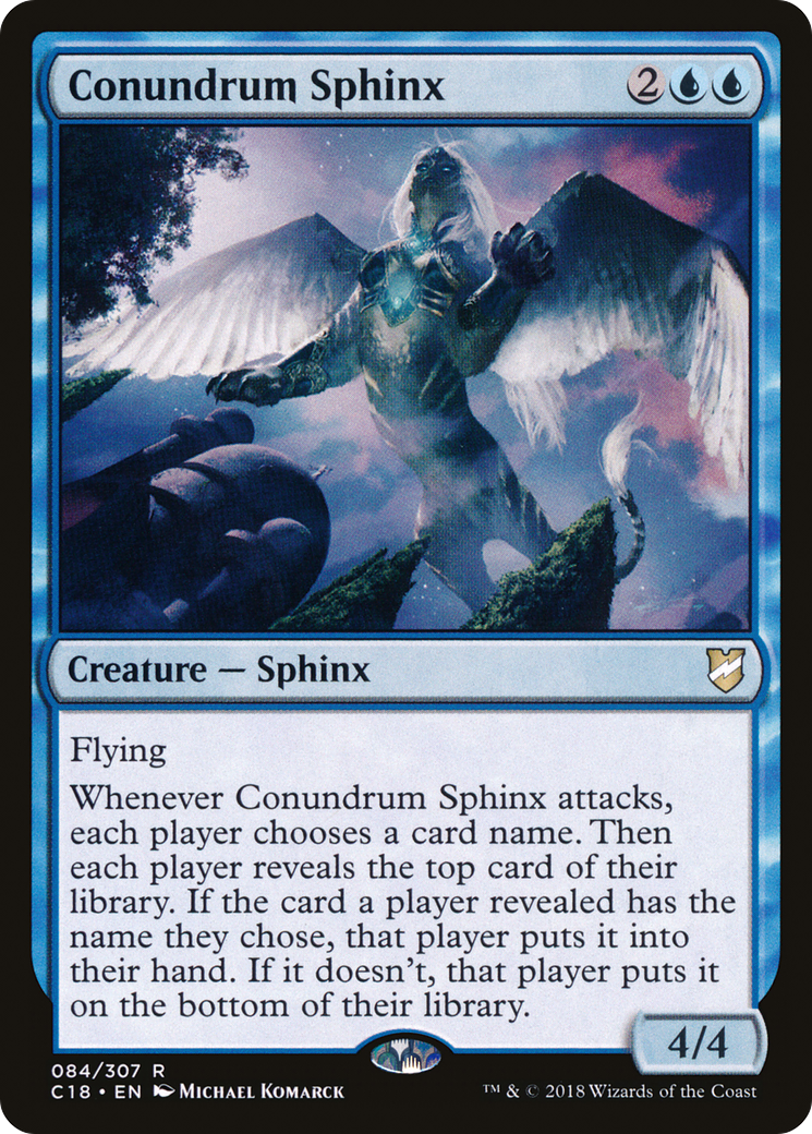 Conundrum Sphinx [C18 - 84]