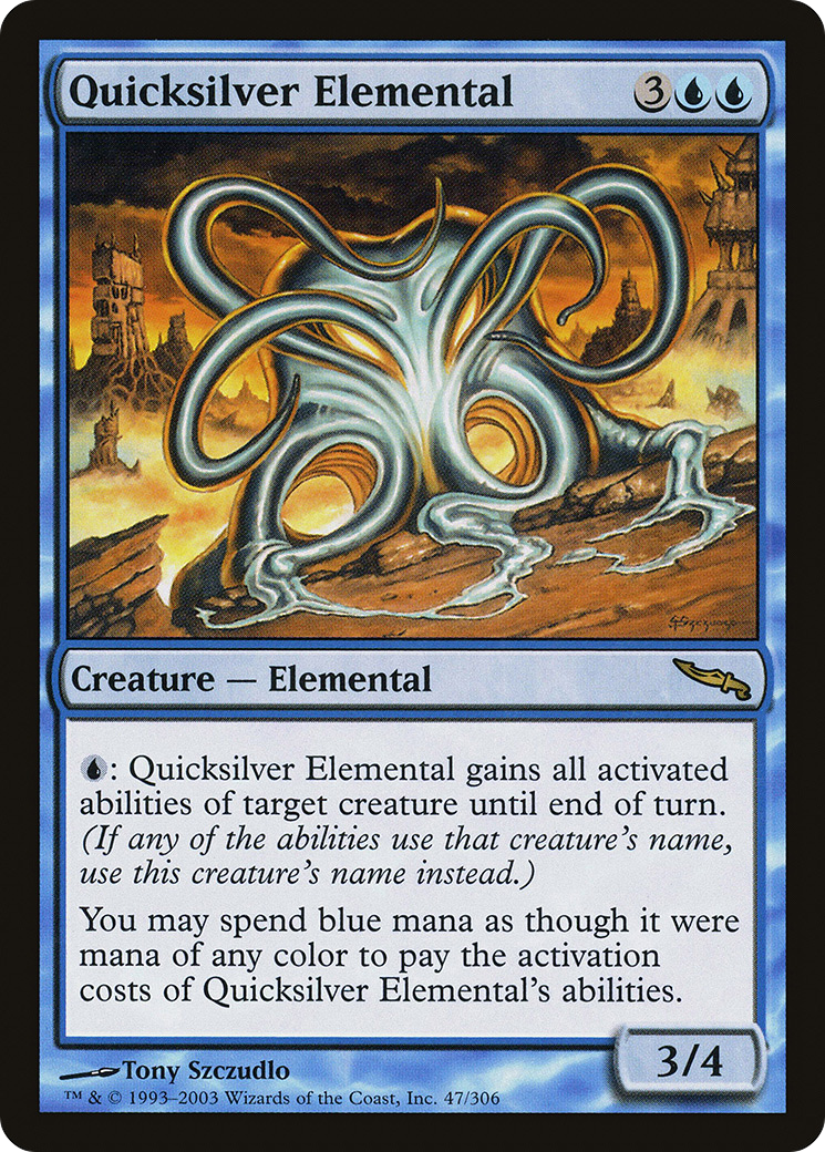 Quicksilver Elemental [MRD - 47]