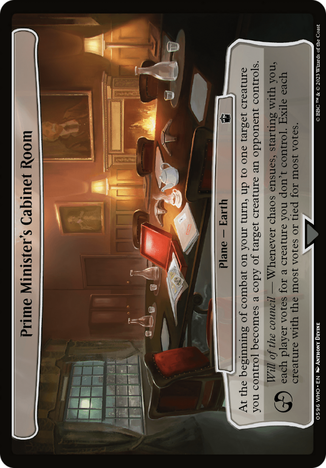 Prime Minister's Cabinet Room [WHO - 596]