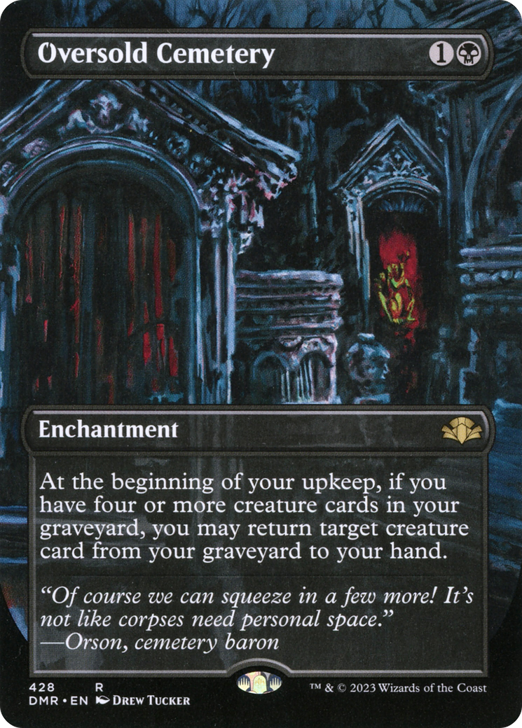 Oversold Cemetery (Borderless) [DMR - 428]