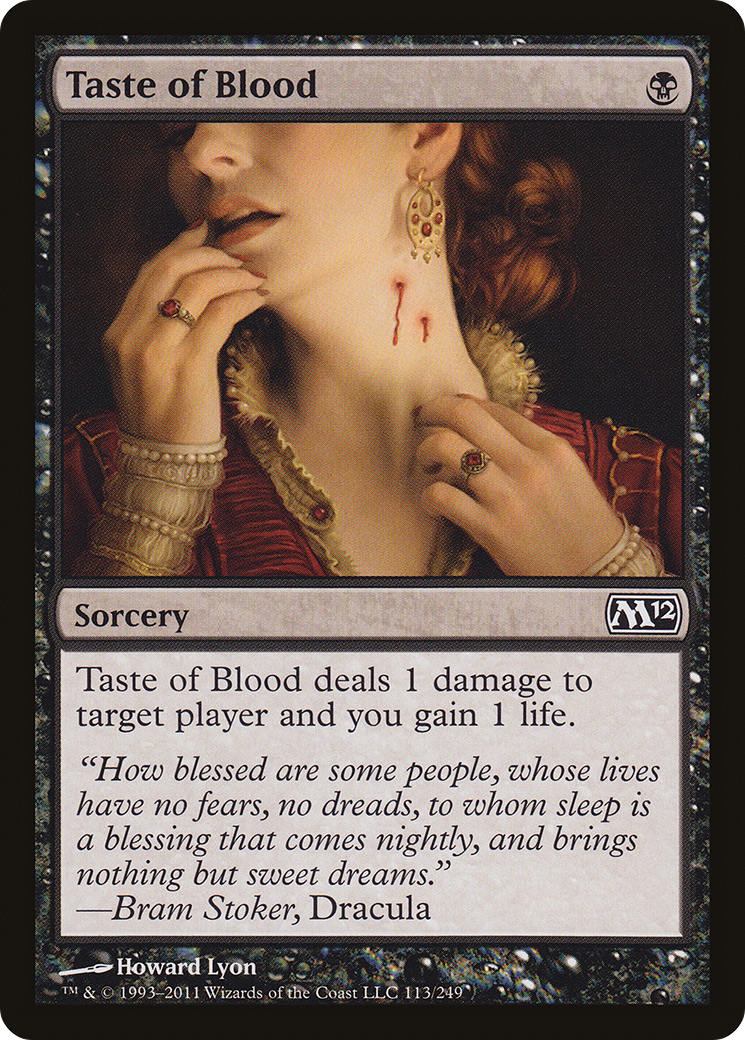 Taste of Blood [M12 - 113]