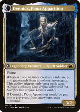 Dennick, Pious Apprentice (LIST-MID-217) - The List: (Double Faced Transform)