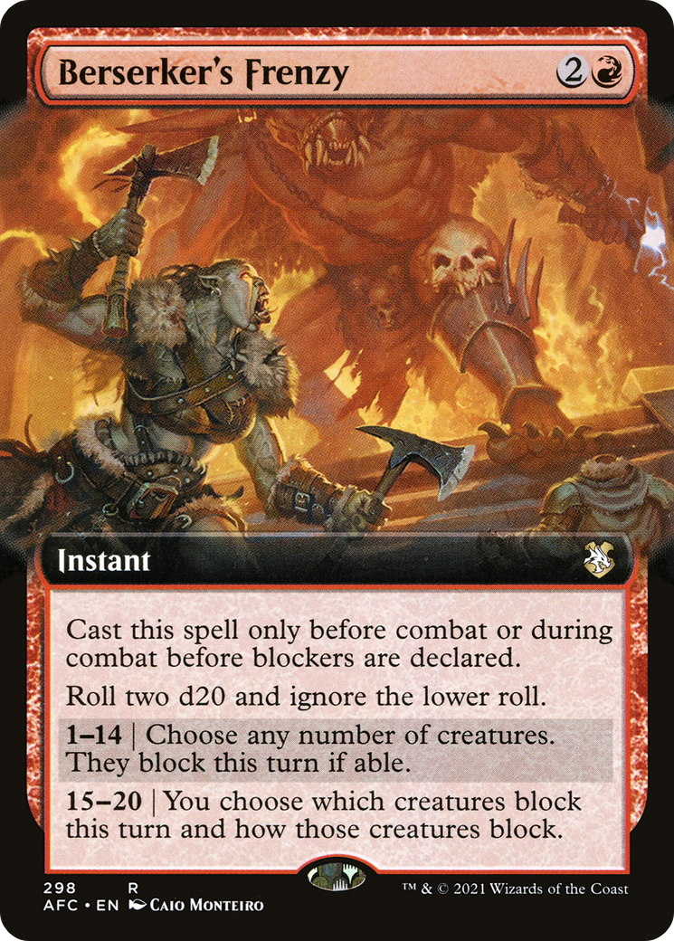 Berserker's Frenzy (Extended Art) [AFC - 298]