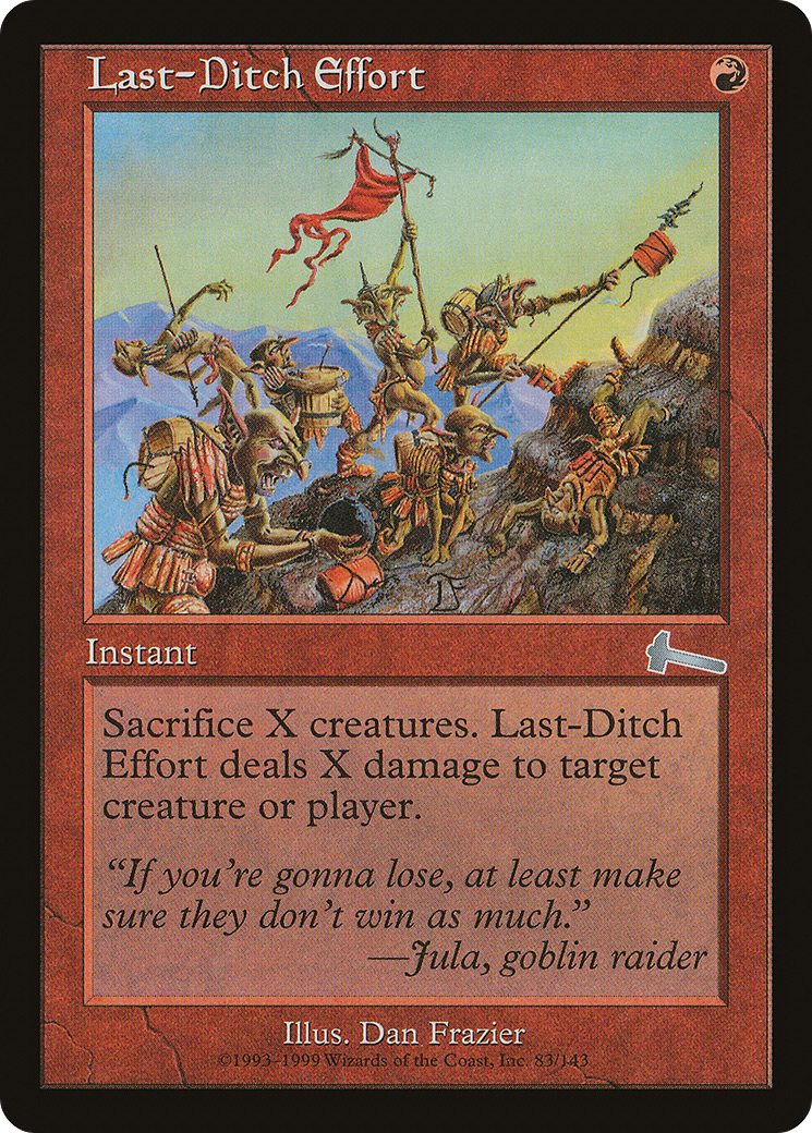 Last-Ditch Effort [ULG - 83]