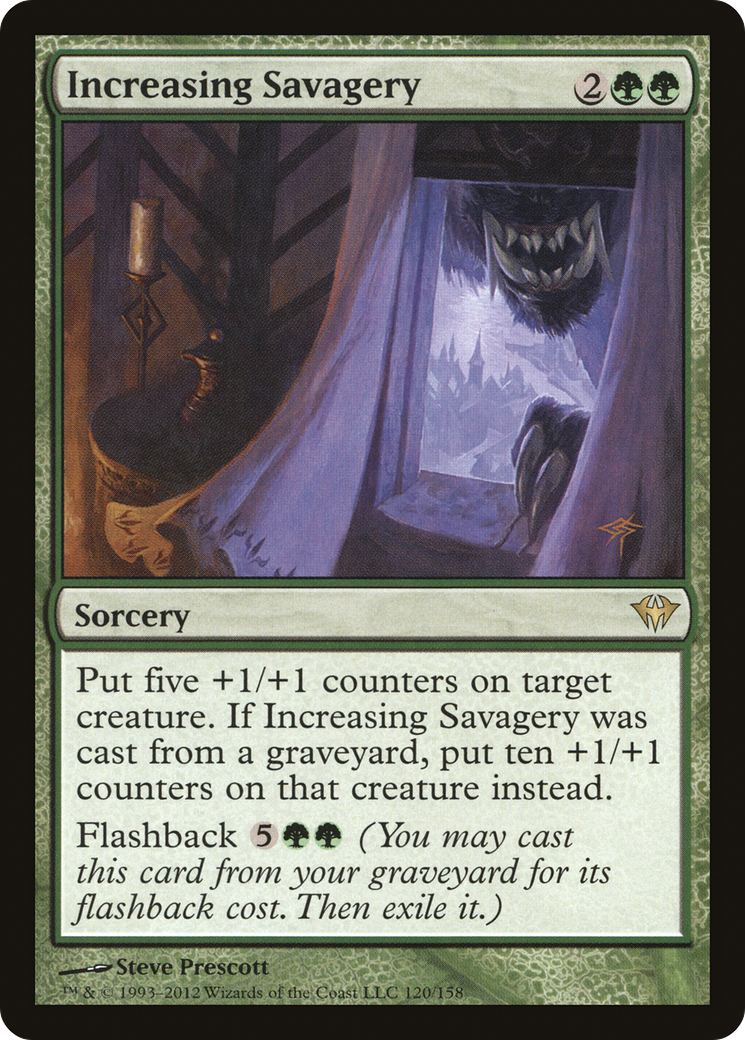 Increasing Savagery [DKA - 120]