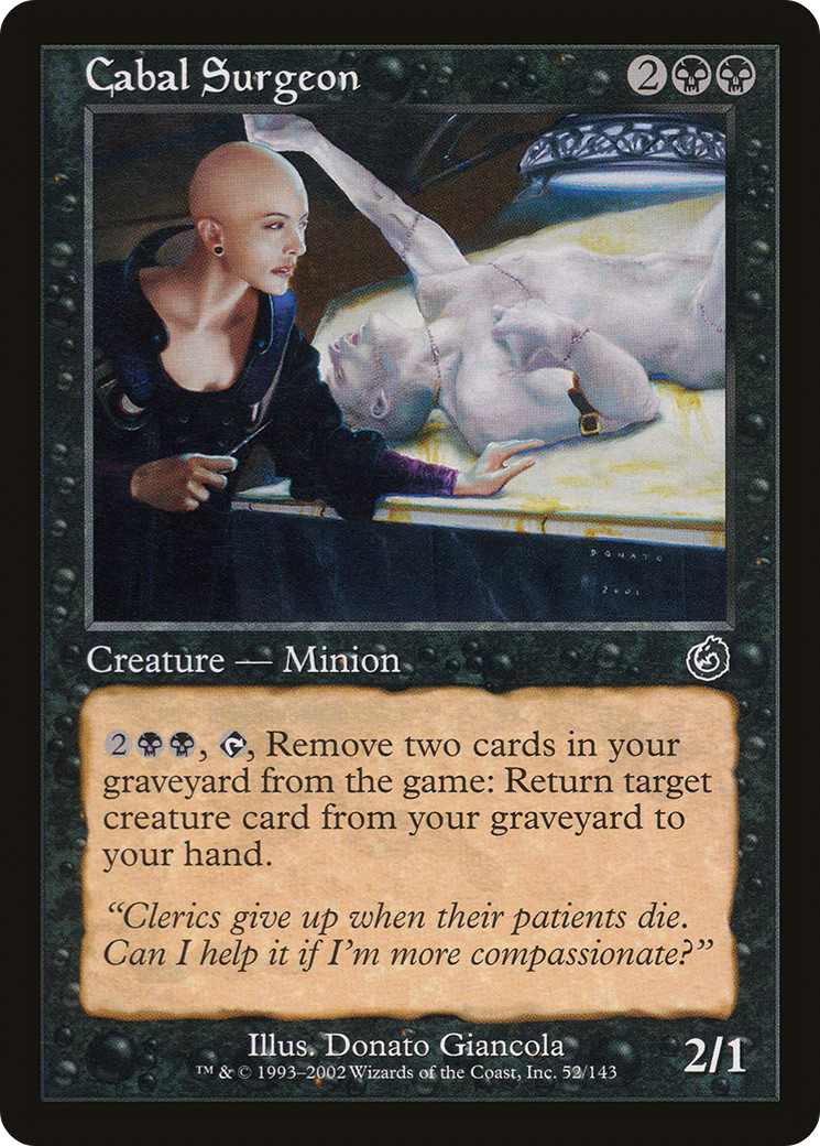 Cabal Surgeon [TOR - 52]