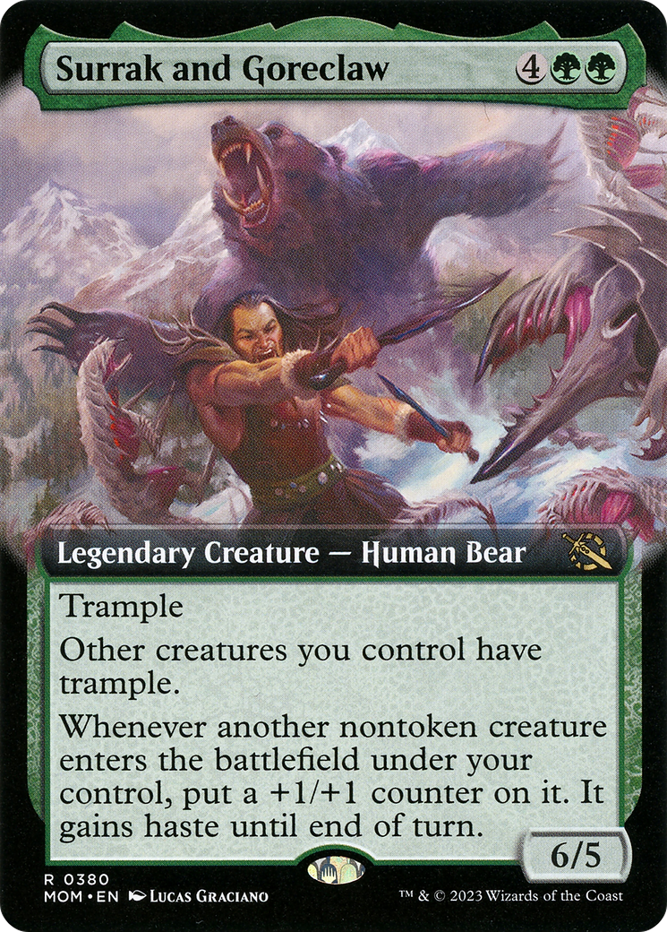 Surrak and Goreclaw (Extended Art) [MOM - 380]