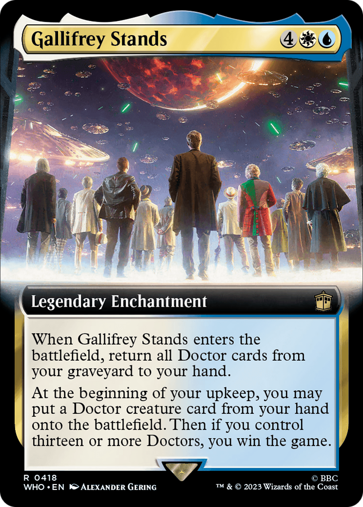 Gallifrey Stands (Extended Art) [WHO - 418]