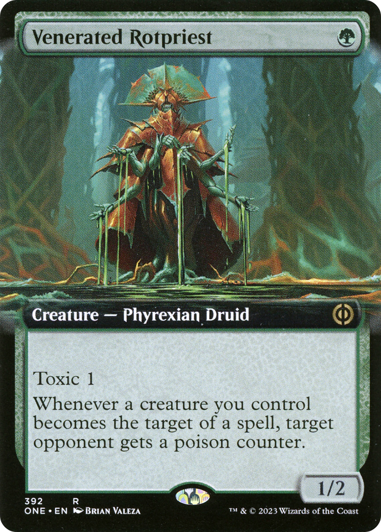 Venerated Rotpriest (Extended Art) [ONE - 392]