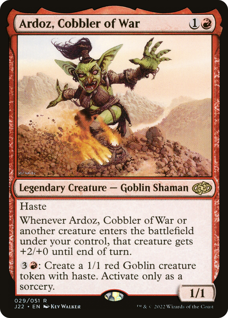 Ardoz, Cobbler of War [J22 - 29]