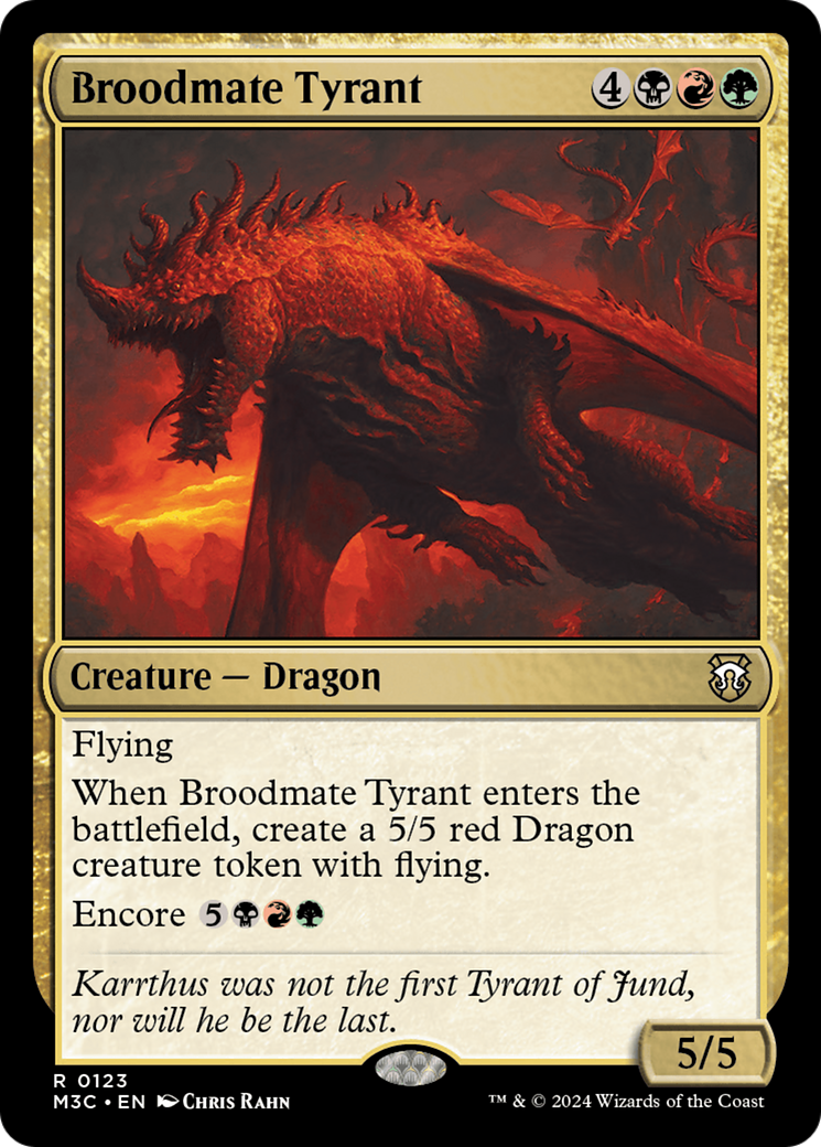 Broodmate Tyrant [M3C - 123]