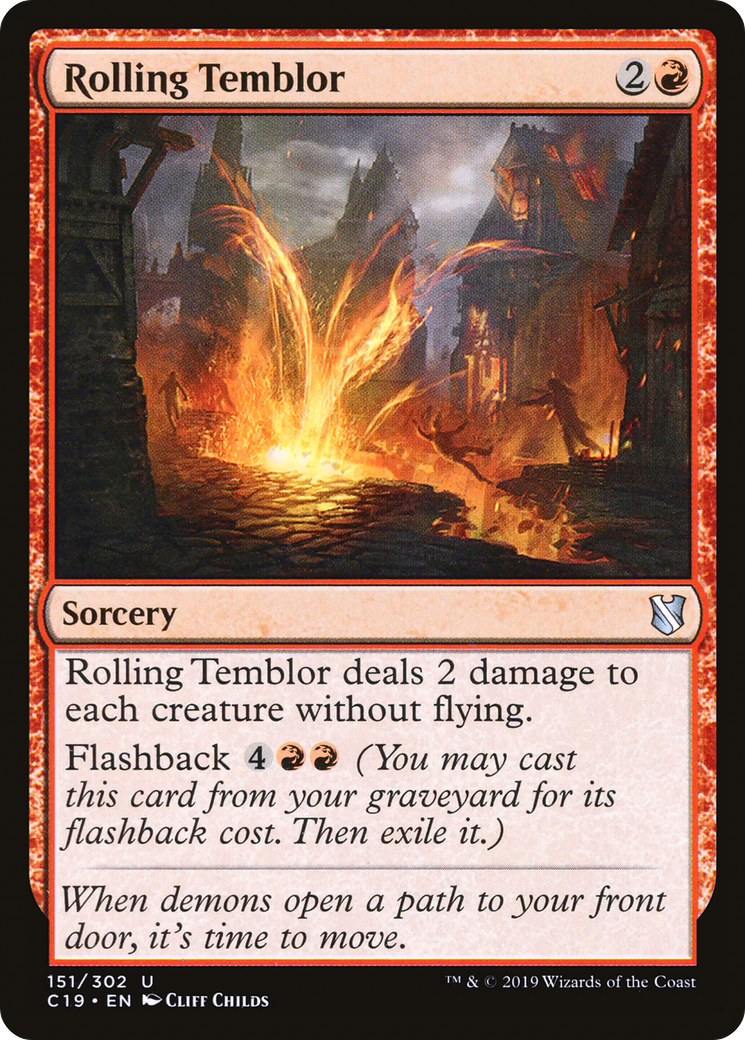 Rolling Temblor [C19 - 151]