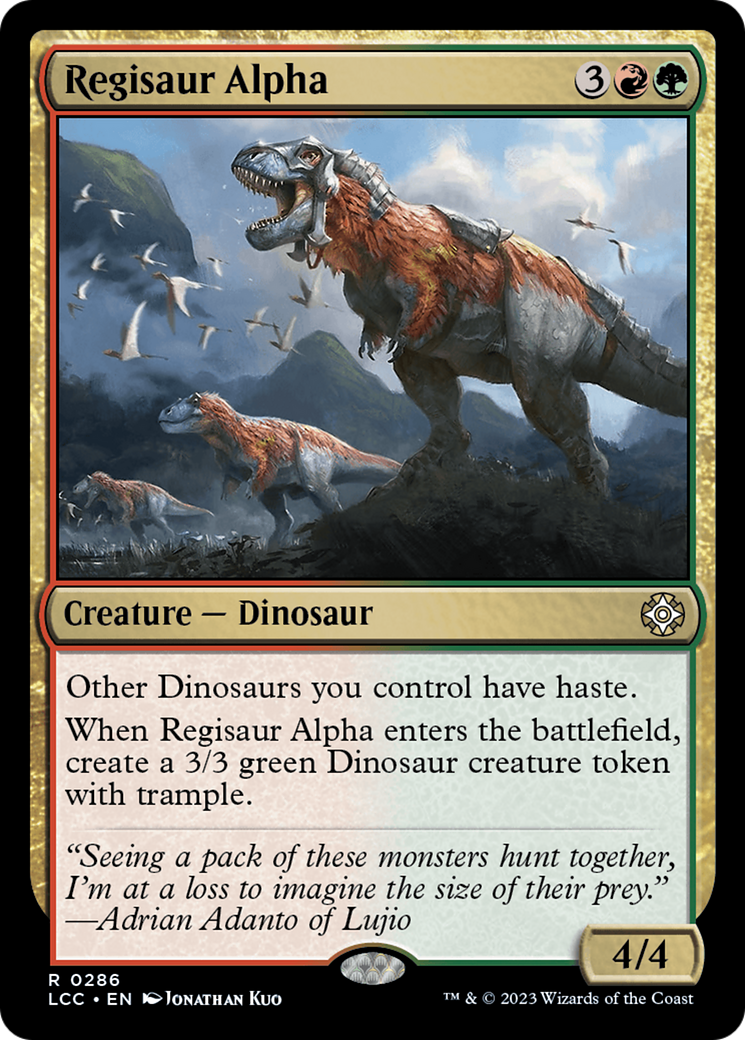 Regisaur Alpha [LCC - 286]