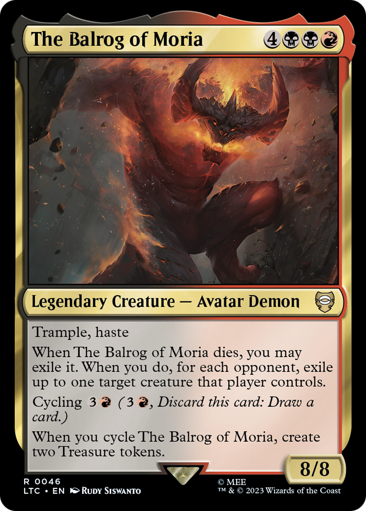 The Balrog of Moria [LTC - 46]
