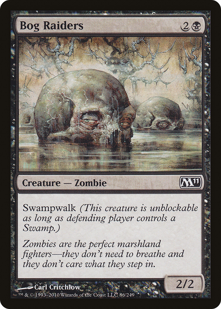 Bog Raiders (M11-086) - Magic 2011 Foil