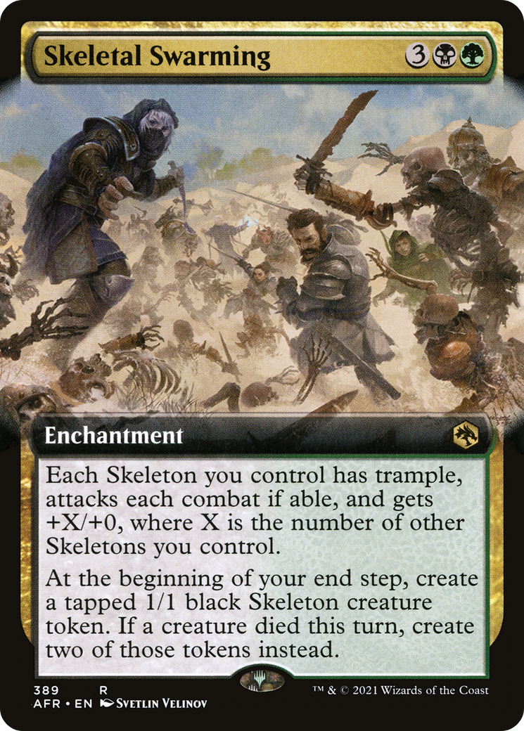 Skeletal Swarming (Extended Art) [AFR - 389]