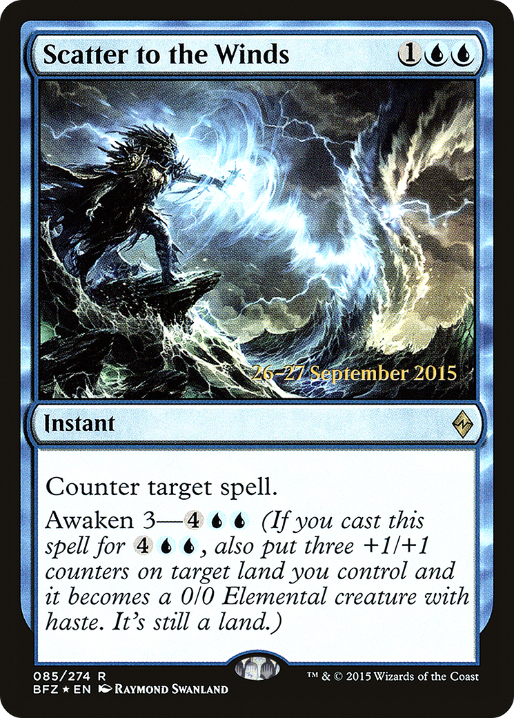 Scatter to the Winds [PRE - 85]