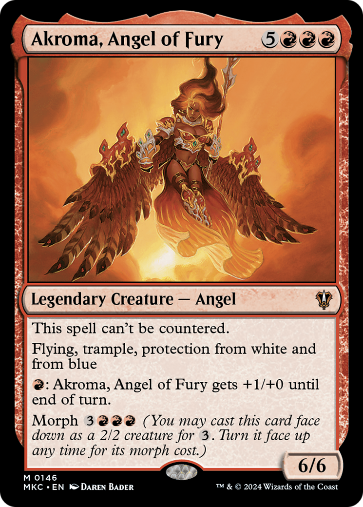 Akroma, Angel of Fury [MKC - 146]