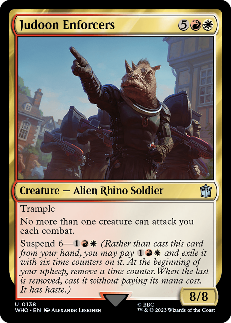 Judoon Enforcers [WHO - 138]